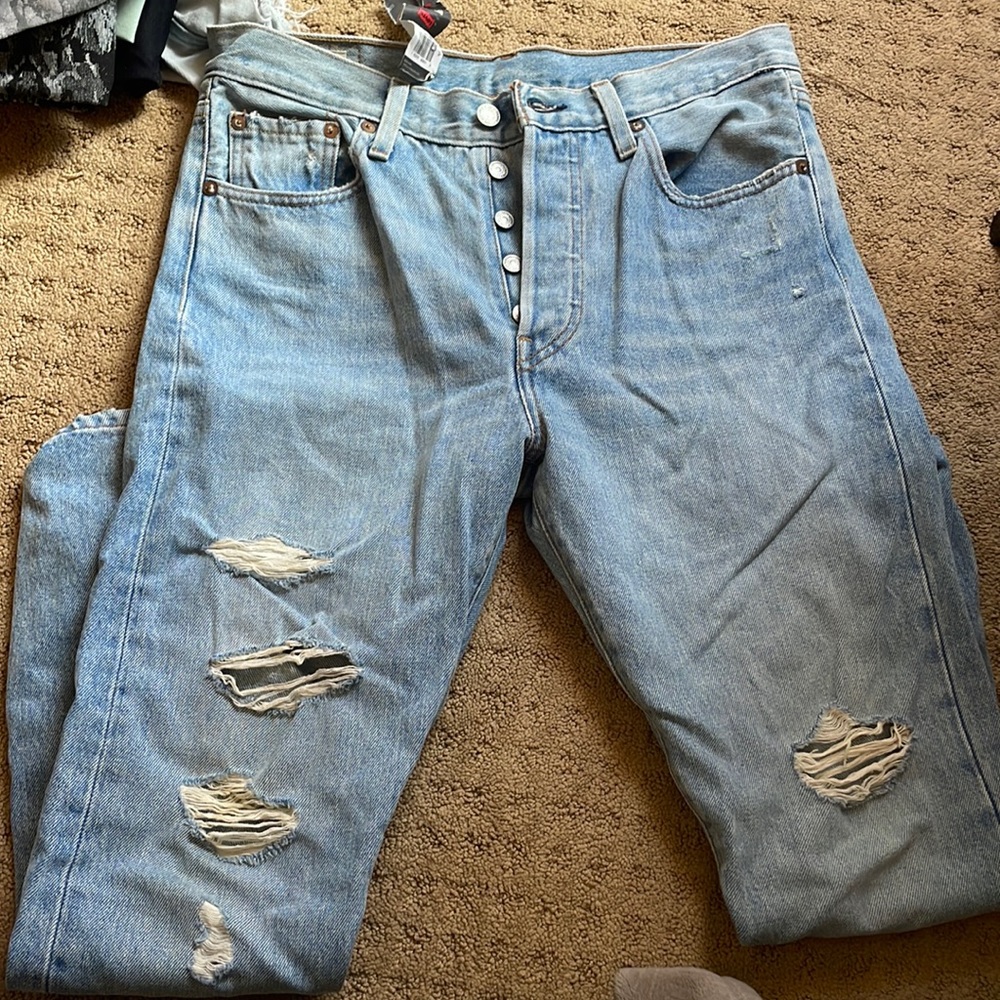 Levis 501 Skinny Jeans